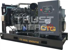 Дизельный генератор CTG AD-200RE с АВР Открытая на раме Ricardo trustenergo.ru Дизельный генератор CTG AD-200RE с АВР Открытая на раме Ricardo trustenergo.ru