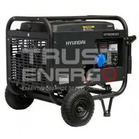 Бензиновый генератор Hyundai HY 9000SER с АВР В кожухе Hyundai  trustenergo.ru
