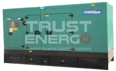 Дизельный генератор PowerLink GMS250PXS В кожухе с АВР