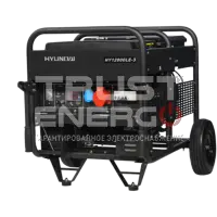 Бензиновый генератор Hyundai HY 12000LE-3 Открытая на раме Hyundai  trustenergo.ru
